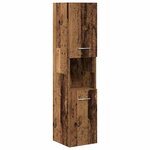 vidaXL Ensemble de meubles salle de bain 5 Pièces bois d'ingénierie