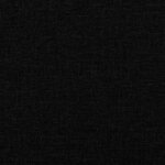 vidaXL Tête de lit LED avec des lumières à LED Noir 180 cm Polyester