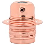 vidaXL Douilles de lampe 2 Pièces bronze or rose E27