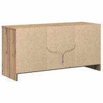 vidaXL Unites TV Marron 100 x 34 x 50 cm Bois d'ingénierie
