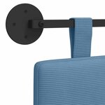 vidaXL Tête de lit suspendue Tissu en velours côtelé