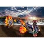PLAYMOBIL 71189 - Pirates Pirate et canon de feu