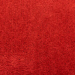 vidaXL Tapis OVIEDO à poils courts rouge Ø 100 cm