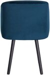 Chaise de salle à manger avec accoudoirs en velours bleu 19_0000024