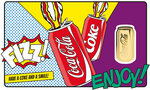 Monnaie COCA-COLA Pop-art Can 1/1000 Oz Medaille Or (PRÉCOMMANDE)