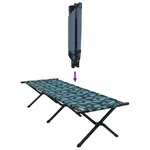 vidaXL Lits de soleil pliants 2 Pièces avec sac de transport Motif de feuilles Tissu Oxford 600D