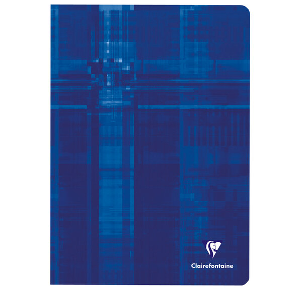 Cahier piqué 21x29 7 96p séyès 90g velin velouté Coloris Aléatoire CLAIREFONTAINE