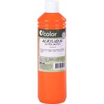 Flacon de 500 ml de peinture acrylique O'COLOR orange