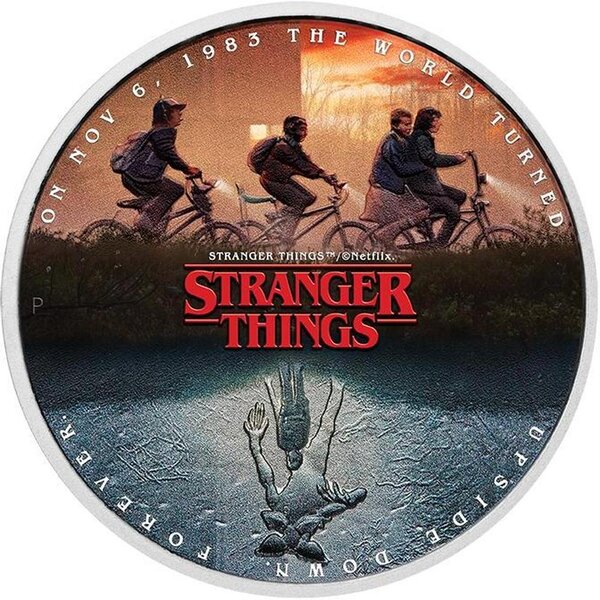 Pièce de monnaie en Argent 1 Dollar g 31.1 (1 oz) Millésime 2026 UPSIDE DOWN