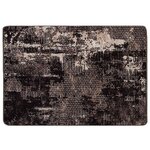 vidaXL Coureur de Tapis MARSA Noir 100 x 150 cm Polyester et PVC