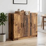 vidaXL Buffet Bois ancien 89 x 34 5 x 77 cm Bois d'ingénierie
