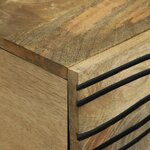 vidaXL Table Basse 100x54x40 cm Bois de Mangue Massif