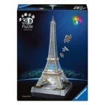 Puzzle 3D batiments Tour Eiffel illuminee - 216 pieces