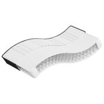 vidaXL Matelas à ressorts bonnell moyen 90x190 cm
