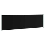 vidaXL Auvent latéral rétractable de patio 180x600 cm Noir