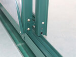 Serre jardin polycarbonate "Dahlia" Vert Sapin 6 15 m²