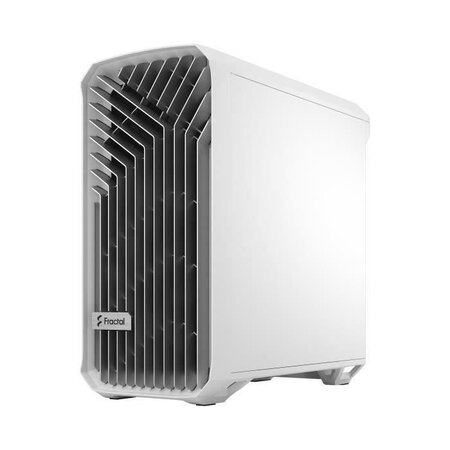 Boîtier PC - FRACTAL DESIGN - Torrent Compact White TG Clear Tint - Blanc