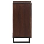 vidaXL Buffet marron 60x34x75 cm bois massif de manguier