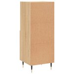 vidaXL Buffet Chêne sonoma 34 5x34x90 cm Bois d'ingénierie