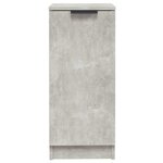 vidaXL Buffet Gris béton 30x30x70 cm Bois d'ingénierie