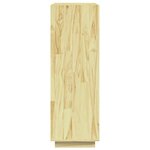 vidaXL Bibliothèque/Séparateur de pièce 60x35x103 cm pin massif