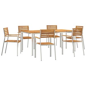 vidaXL Ensemble de jardin 7 Pièces