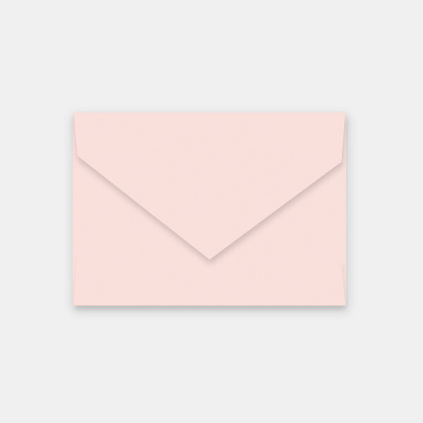 Lot de 50 enveloppes 114x162 mm velin rose pale