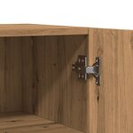 vidaXL Buffet chêne artisanal 100x36x60 cm bois d'ingénierie