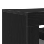 vidaXL Meuble TV Chêne noir 120 x 35 x 40 cm Bois d'ingénierie