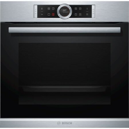 Bosch hbg672bs2 four multifonction pyrolyse inox 71 l - classe a+ - inox