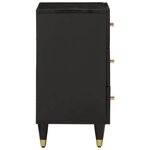 vidaXL Table de chevet 50x33x60 cm bois de manguier massif