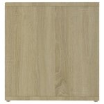 vidaXL Meubles TV 2 Pièces Chêne sonoma 72x35x36 5 cm Bois d'ingénierie
