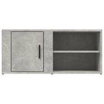 vidaXL Meubles TV 2 Pièces Gris béton 80x31 5x36 cm Bois d'ingénierie