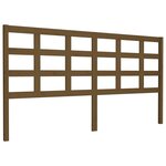 vidaXL Tête de lit Marron miel 185 5x4x100 cm Bois massif de pin