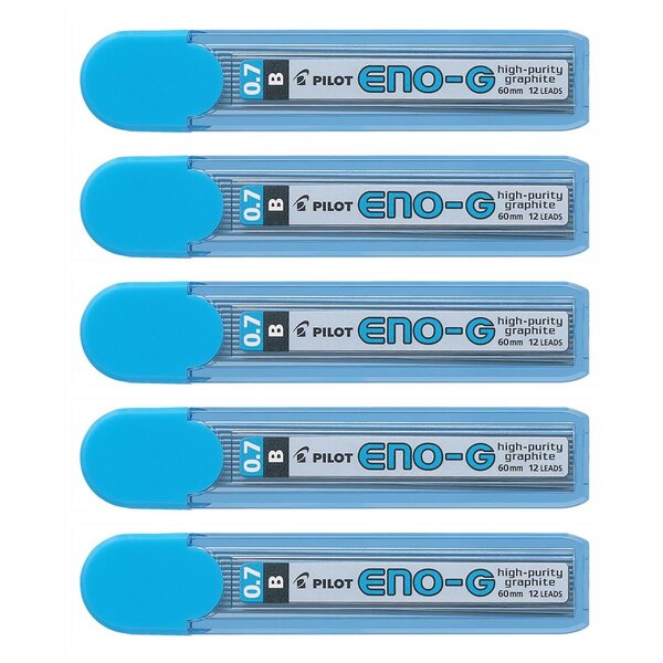Etui 12 mines ENO-G 0.7 mm B x 5 PILOT