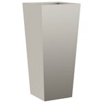 vidaXL Jardinière 35x35x75 cm acier résistant aux intempéries