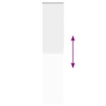 vidaXL Store enrouleur occultant largeur du tissu 45 7 cm polyester