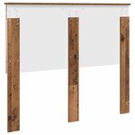 vidaXL Tête de lit Bois Ancien 120 cm Bois d'ingénierie