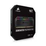 CORSAIR Dominator platinum RGB 3600Mhz 16GB 2x8GB CL14 DDR4 (CMT16GX4M2Z3600C14)