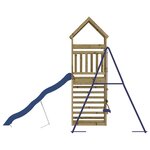 vidaXL Aire de jeux d'extérieur bois de pin imprégné