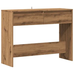 vidaXL Table console chêne artisanal 100x35x76 5 cm bois d'ingénierie
