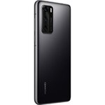 Huawei p40 15 5 cm (6.1") double sim hybride android 10.0 services mobiles huawei (hms) 5g usb type-c 8 go 128 go 3800 mah noir
