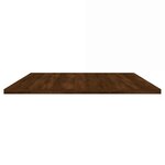 vidaXL Étagères murales 4Pièces chêne marron 100x50x1 5cm bois ingénierie