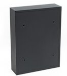Boîte aux lettres murale verrouillable  anthracite pour courrier  215 x 90 x 320 mm