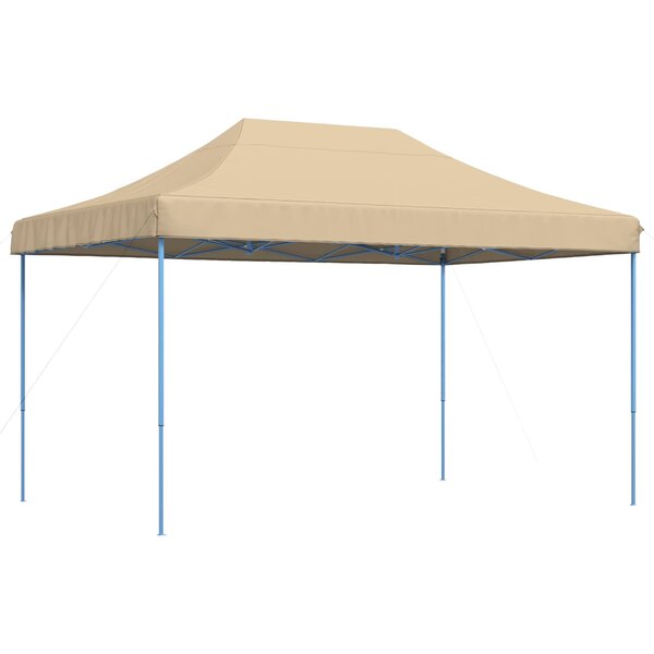 vidaXL Tente de fête 292 x 440 x 315 cm Beige Tissu Oxford