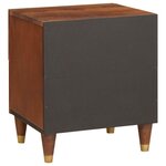 vidaXL Tables de chevet avec tiroir 2 Pièces 40 x 33.5 x 46 cm