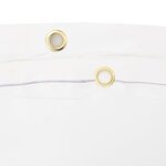 vidaXL Bâche blanc Ø 2 m 650 g/m²