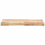 vidaXL Étagères flottantes 4 Pièces 60x40x4 cm acacia massif non traité