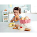 Hape E3168 - Panier de Viennoiseries en Tissu