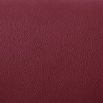 vidaXL Fauteuil inclinable avec repose-pied Rouge bordeaux Similicuir